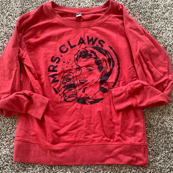 Tops - MRS CLAWS Christmas Sweatshirt